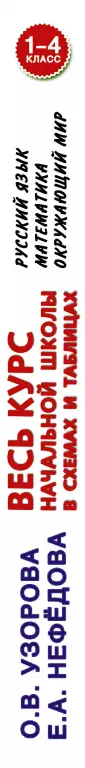 Весь курс начальной школы в схемах и таблицах. 1-4 класс. Русский язык, математика, окружающий мир Весь курс начальной школы в схемах и таблицах. 1-4 класс. Русский язык, математика, окружающий мир