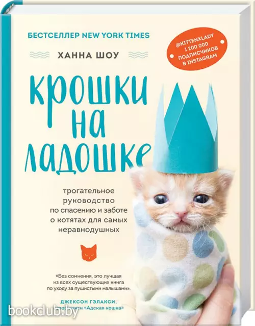 Крошки на ладошке. Трогательное руководство по спасению и заботе о котятах для самых неравнодушных