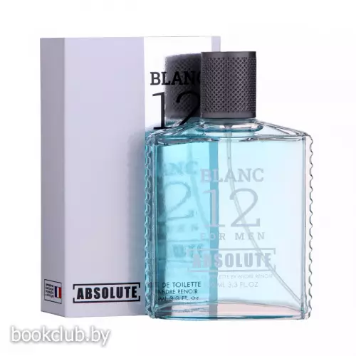 Туалетная вода мужская Absolute Blanc 12 (по мотивам Lacoste 12.12. Blanc), 100 мл