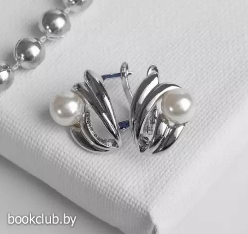 Серьги с жемчугом 