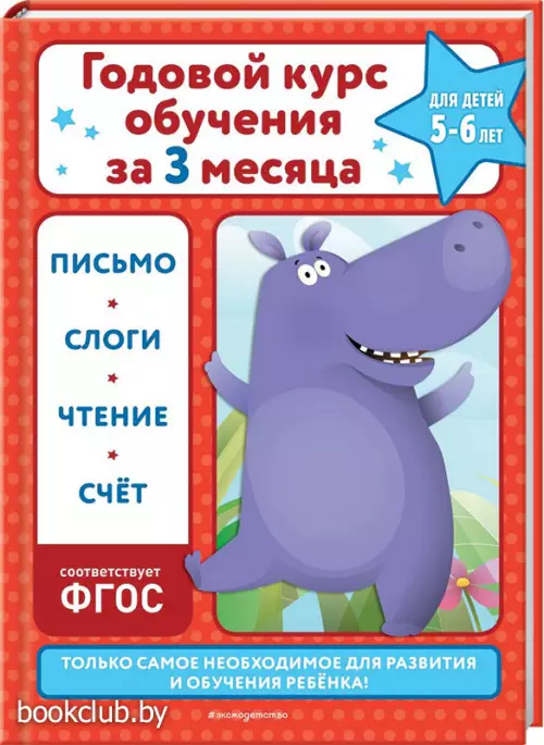  Годовой курс обучения за три месяца:  для детей 5-6 лет