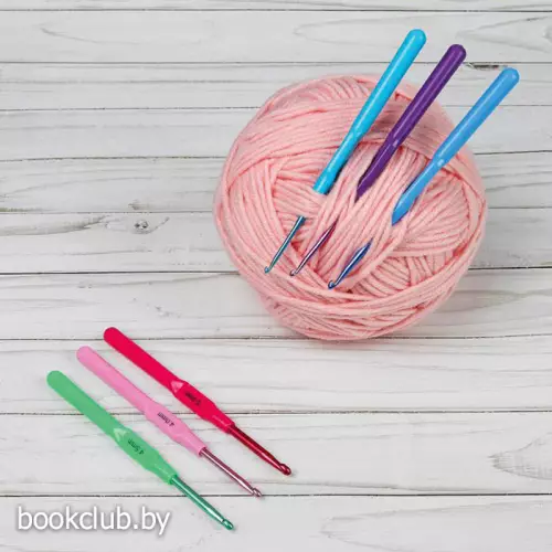 Набор крючков для вязания, 6 шт.