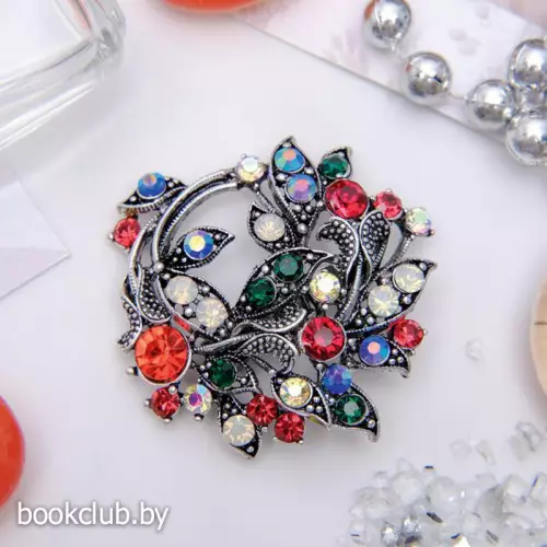  Брошь «Цветов букет»