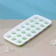 Форма для льда и шоколада с крышкой Доляна, 26х12х2,5 см, 21 ячейка (3х3х2 см), цвет МИКС