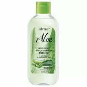 Мицеллелярная вода увлажняющая АЛОЕ для лица и кожи вокруг глаз 3в1 400мл