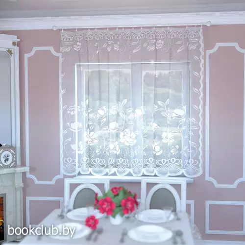 Гардина «Нежные цветы», 175х165 см