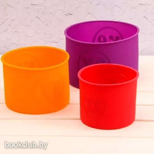 Набор форм для выпечки «Куличики», 3 шт.