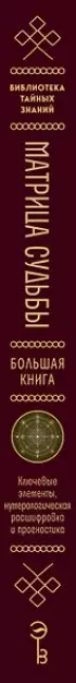 Матрица судьбы. Большая книга. Ключевые элементы, нумерологическая расшифровка и прогностика