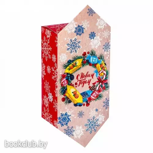 Сборная коробка-конфета «С Новым Годом», 9,3х14,6х5,3 см Сборная коробка-конфета «С Новым Годом», 9,3х14,6х5,3 см