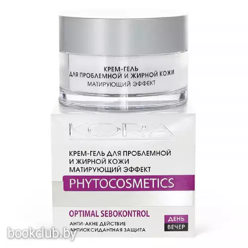 Кора. Крем-гель для проблемной и жирной кожи. Матирующий эффект, 50 мл