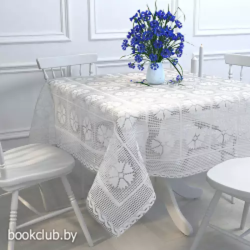 Скатерть декоративная «Васильковый рай»