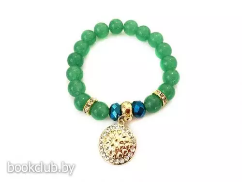 Браслет «Зеленый кварц»