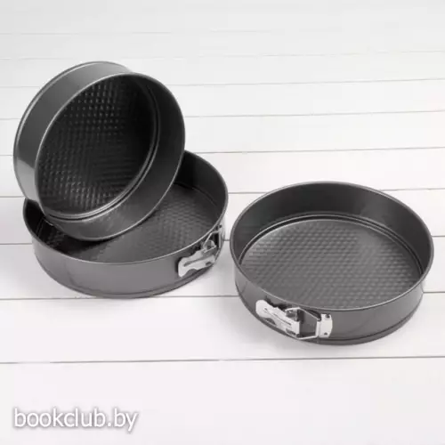 Набор разъемных форм для выпечки «Элин. Круг», 3 шт.