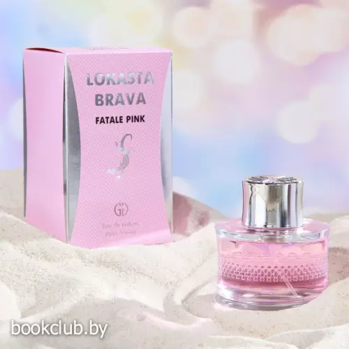 Туалетная вода женская LOKASTA BRAVA FATALE PINK, 95 мл, чёрная смородина, груша