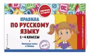 Правила по русскому языку: 1-4 классы