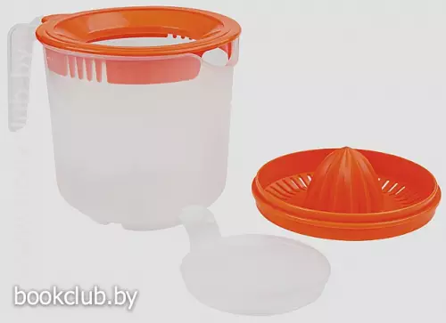 Набор для кухни 2 в 1 с мерной шкалой(Цвет: оранжевый)