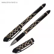 Ручка гелевая «Узор» ( 0,5 мм, черные чернила)