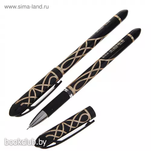 Ручка гелевая «Узор» ( 0,5 мм, черные чернила)