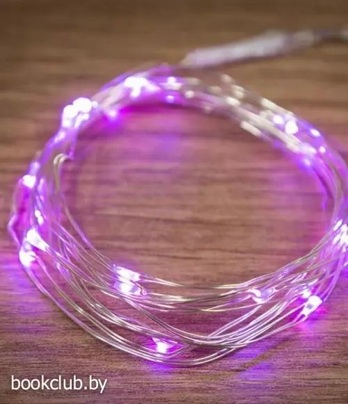 Светодиодная гирлянда «Роса», 2 м (цвет: розовый) NEON-NIGHT