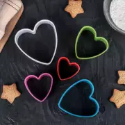Набор форм для печенья «Сердце», 5 шт.