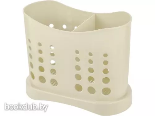 Сушилка для столовых приборов, Stockholm, 168х84х133 мм., молочный туман, PLAST TEAM