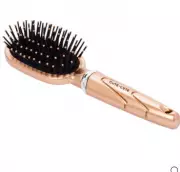 Расческа массажная компактная полуовальная золото