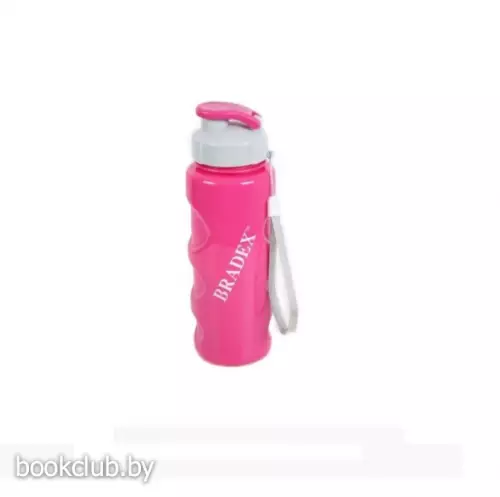 Бутылка для воды «Ивиа» 500 мл, с фильтром (цвет фуксия)