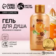 Гель для душа, аромат: пряный эль, 300 мл, Чистое счастье