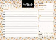 Планер настольный с отрывными листами. Good witch (24х17 см, 48 л.)