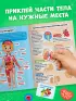 Наклейки «Секреты тела человека», 16 стр.