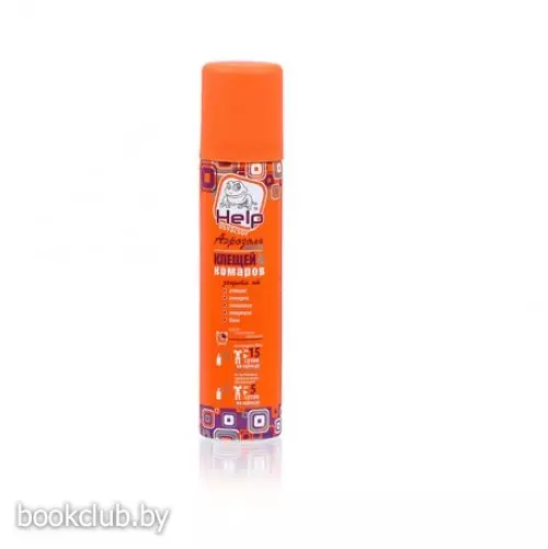 Аэрозоль от клещей и комаров репеллентный, 75 мл, HELP