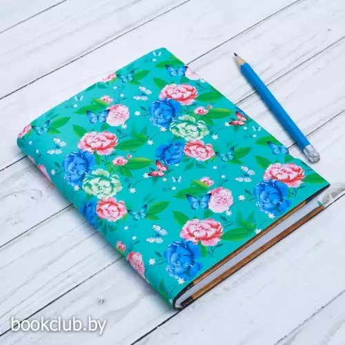 Обложка для книг «Цветы» (Размер: 43х24 см)