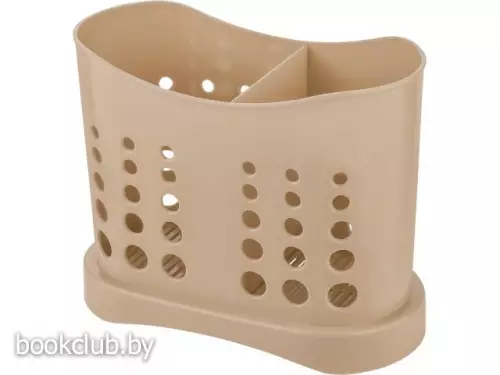 Сушилка для столовых приборов, Stockholm, 168х84х133 мм., шоколадный мокко, PLAST TEAM