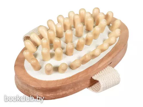 Массажер деревянный для тела, 13х8х4 см