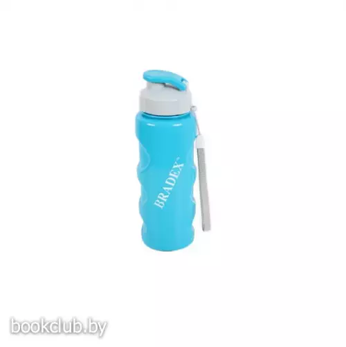 Бутылка для воды «Ивиа» 500 мл, с фильтром (цвет синий)