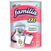 Полотенца бумажные FAMILIA XXL (25 м.)