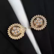 Зажим для кардигана «Круги»