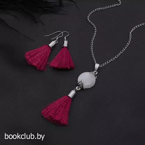 Гарнитур «Круг» (бордовый)