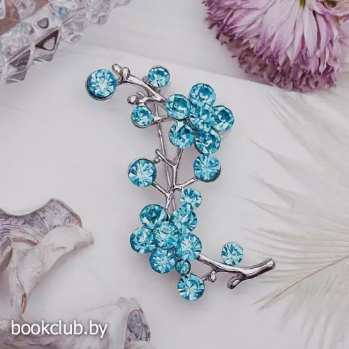 Брошь «Цветы. Ветвь яблони»