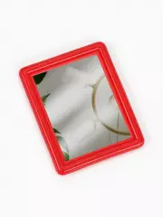 Зеркало компактное, 7.5х6 см, МИКС 