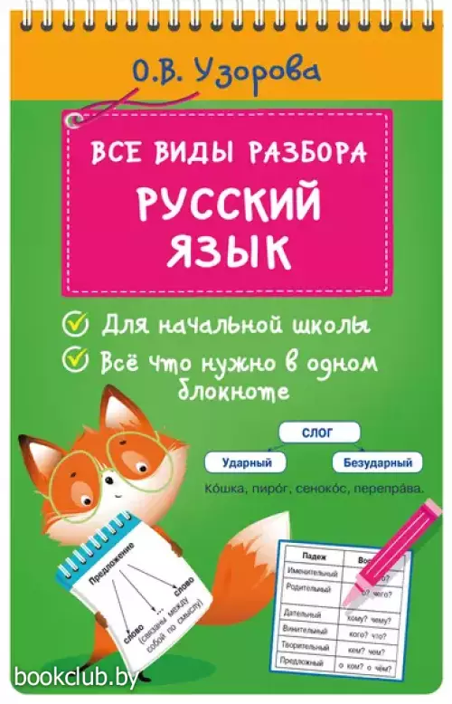 Все виды разбора. Русский язык