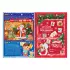 Книжка с наклейками «Адвент-календарь. Помоги Деду Морозу», со стирающимся слоем, формат А4, 24 стр.