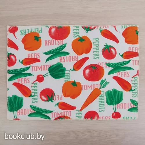 Коврик для сушки посуды «Овощи»