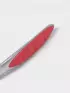 Нож для пиццы и теста Доляна Redline, 17.5 см, d=6.5 см, нержавеющая сталь, красный