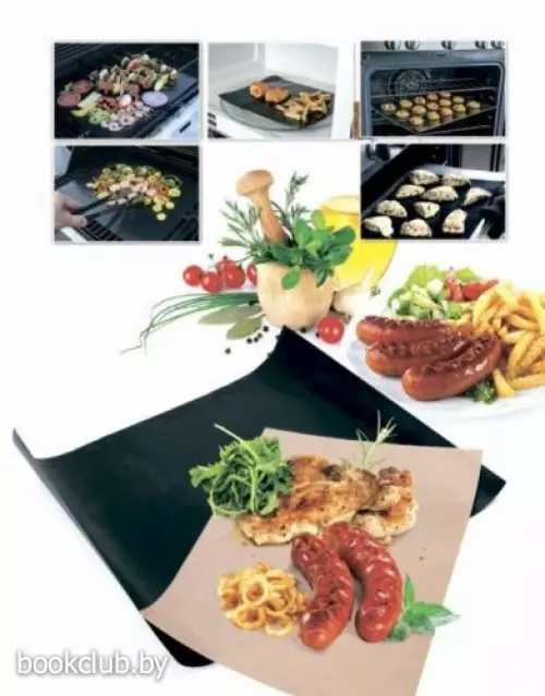 Набор антипригарных ковриков для гриля и духовки