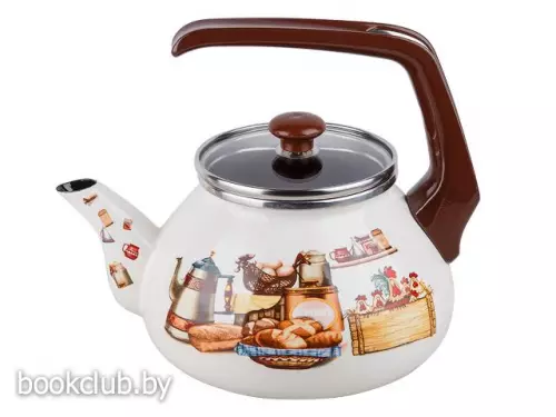 Чайник стальной эмалированный  Чайник стальной эмалированный