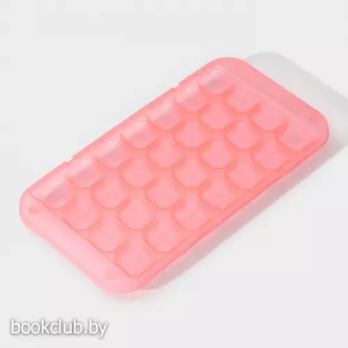 Форма для льда «Сапфир», 28 ячеек, 24×12,7×2 см, цвет МИКС