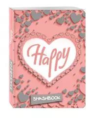 Смэшбук c наклейками Happy, 80 листов