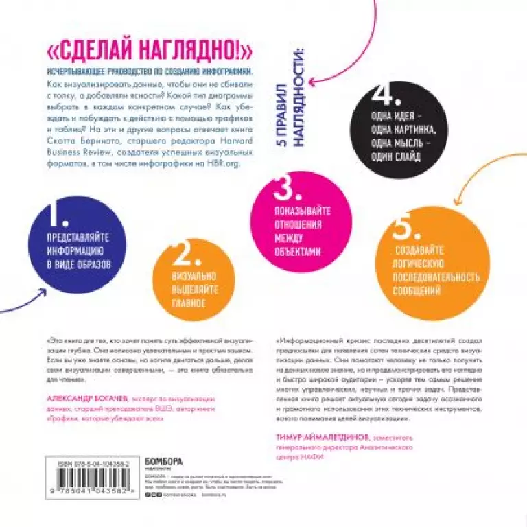 Сделай наглядно! Как визуализировать данные понятно и убедительно Сделай наглядно! Как визуализировать данные понятно и убедительно