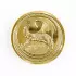 Монета дракон «Счастья и достатка», диам. 2,2 см